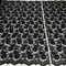 1 Yard Luxurious Corded Bridal Lace Fabric Embroidered on 100% Polyester Net Mesh 49" Width